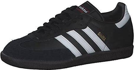 adidas 19000, Sportschuhe Samba Unisex-Erwachsene, Black White 019000, 42 2/3 EU