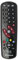 Meliconi GumBody Facile 100 - Telecomando di ricambio per TV, colore: Nero lucido