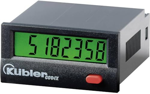 Kübler Automation Impulszähler Codix 130 AC, Einbaumaße 45 x 22 mm, N/A