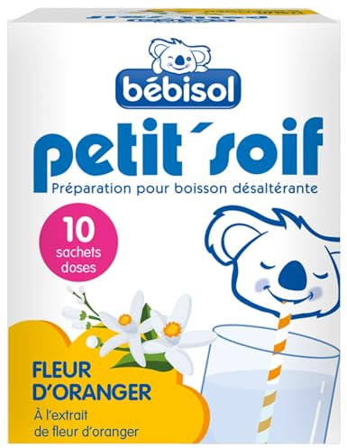 Bébisol Petit'soif 10 Sachets Doses - Fleur d'Oranger