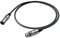 PROEL BULK250LU20 - Professionelles ausgewogenes Mikrofonkabel mit Verbindungen für fliegende Stecker, Cannon XLR 3P Stecker auf Voltstecker, Cannon XLR 3P weiblich (20 m)