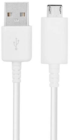 Samsung – TPC© Câble Micro USB eP-dG925UWE Original pour Galaxy S6, S6 Edge, S6 Plus, Note 4, Note 5, Blanc, Bulk