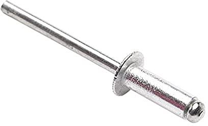 Bulk Hardware BH04091 Rivet pop en Acier, 4 x 10 mm, Lot de 100 Pièces