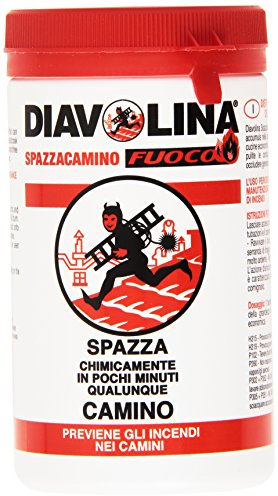 Diavolina - Spazzacamino, Distruttore Chimico della Fuliggine - 3 confezioni da 270 g [810 g]
