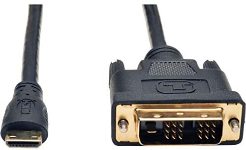 Cavo Mini HDMI a DVI, cavo adattatore per monitor digitale (Mini HDMI a DVI-D m/1080p, 0,91 m