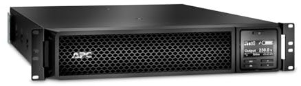 APC Smart-UPS SRT - SRT3000RMXLI - Unterbrechungsfreie Stromversorgung (USV) 3000VA - RM, (8) IEC C13, (2) IEC C19, Multifunktionelle LCD-Status- und Steuerkonsole