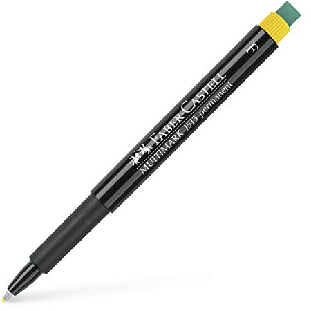 Faber Castell Fine tip Multimark Permanent Marker - Yellow