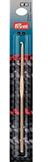 Prym Wollhäkelnadel ohne Griff 2,00 mm silberfarbig 15 cm