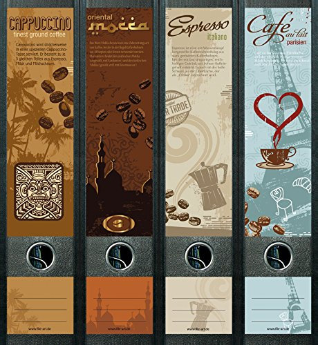 File Art AJ462 Design Etiketten Ordnerrückenschilder