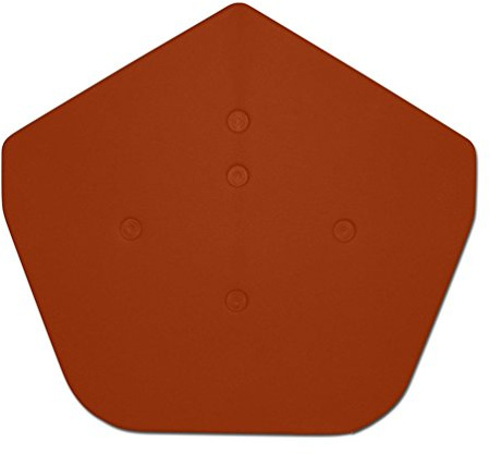 Klober KR977334 Dry Verge Ridge End Cap - Universal Angle, Terracotta