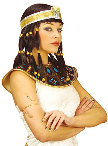 NET TOYS Schlangenarmband Armspange Schlange Gold Schlangenarmreif Kleopatra Armband Römer Schmuck Armreif Römerschmuck