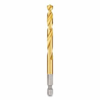 Milwaukee Electric Tool 48-89-4615 Twist Impact Drill Bit, 9/32 Diameter x 4-1/4 L, 2-35/64 , 1/4 Hex Shank, 135 Degree