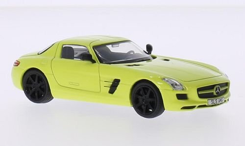 Unbekannt Mercedes SLS AMG (C197), hellgelb, 2010, Modellauto, Fertigmodell, Solido 1:43