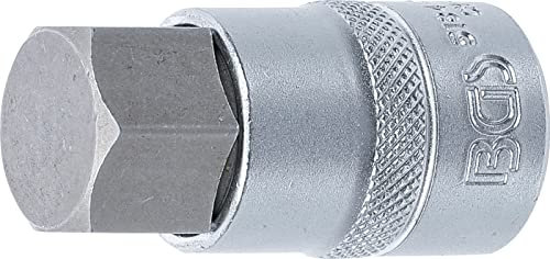 BGS 5184-H22 | Bit Socket | 12.5 mm (1/2) | internal Hexagon 22 mm