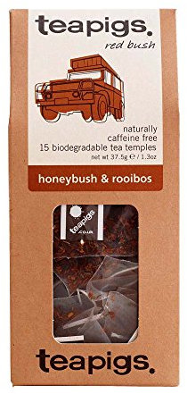 Teapigs Honeybush & Rooibos Tea Bags Made With Whole Leaves (1 Pack of 15 Tea Bags)