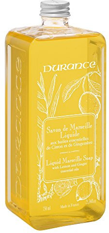 Durance en Provence - Marseiller Flüssigseife Zitrone & Ingwer Nachfüllflasche (Citron & Gingembre) 750 ml