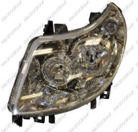 Prasco - FT9304913 - Fiat - Ducato - Mod. 08/06-05/14 - Scheinwerfer Rechts-H1+H7-Mit Lwr-Mit Motor-8 Pins Mod. > 12/10