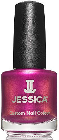 JESSICA Custom Colour Nail Polish | Award-Winning Polish | Strengthening Nail Polish, Long Lasting Nail Varnish | Chip-Resistant & Hard-Wearing for Salon-Quality Finish | Foxy Roxy | 14.8ml