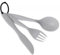 GSI Essbesteck TEKK Besteckset 3-teilig am Ring (Farbe: Glacier Ice Blue)