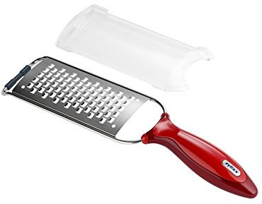 Zyliss Rallador, Acero Inoxidable, Rojo, Centimeters