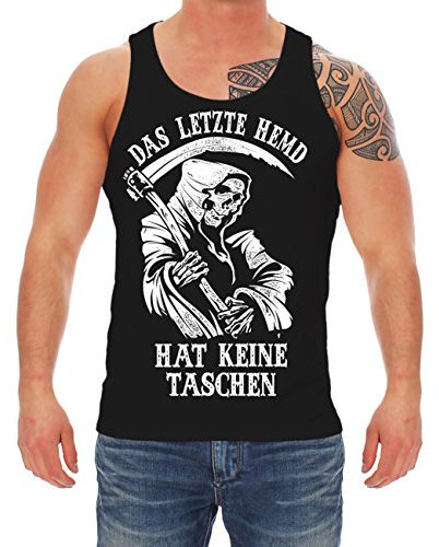 Spaß Kostet Männer und Herren Trägershirt Das letzte Hemd hat Keine Taschen