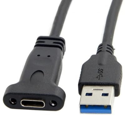 chenyang Cavo dati USB-C USB 3.1 tipo C femmina a USB 3.0 A maschio per tablet Mac