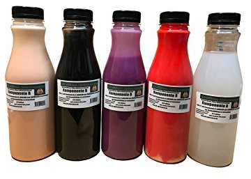 3d-abdruckset Silikon 2K Hautfreundlich 1 Kg. Additionsvernetzende 2 K Abformmasse in Farbe Deiner Wahl für Abformungen jeder Art wie Sex Toys, Modellbau, Hautabformungen, LILA