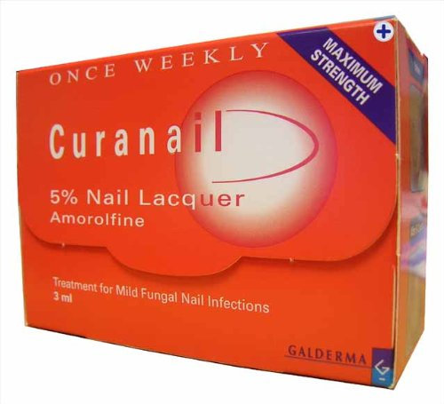 2 x Curanail 5% Nail Lacquer Amorolfine Fungal Nail Treatment - More Options Available