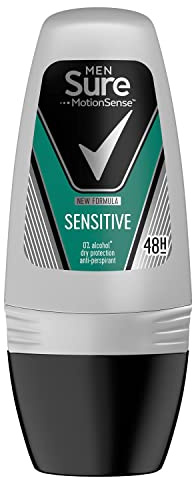 Sure Sensitive Roll On Male Deodorant, 50ml