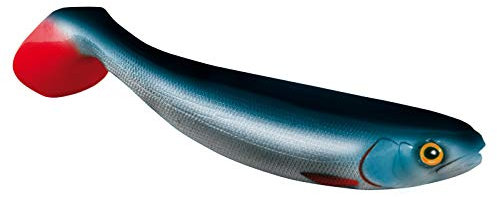 Jackson Gummifisch Zander & Hecht Köder - The Shad 10,0cm 2St. Whitefish Blue. Gummiköder Barsch, Zander und Hecht Angeln. Kunstköder Raubfisch. Angelköder Gummi