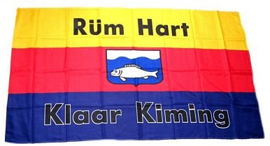 Flagge Fahne Sylt Rüm Hart 30 x 45 cm FLAGGENMAE®