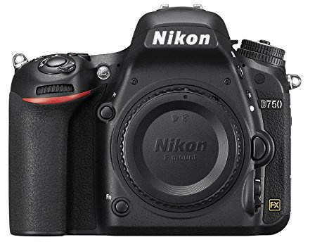 Nikon D750 Body Fotocamera Reflex Digitale, 24,3 Megapixel, Lexar SD 16 GB [Nital card: 4 anni di garanzia]