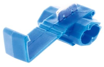 Zenitech - 5 raccords (rapides) auto-dénudant Bleu