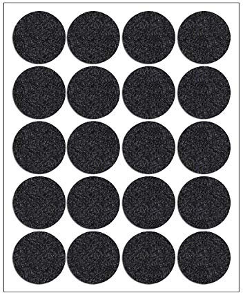 Baby-Sicherheits-Reflektor 20 reflektierende Punkte zum Aufkleben für Fahrrad, Kinderwagen, Helm, Geocaching (schwarz)