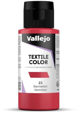 AV: Textile peinture 60ml VERMILLON
