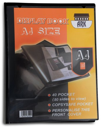 Ark A4 Display Book (Presentation) 40Pockets (80 Sides to View)