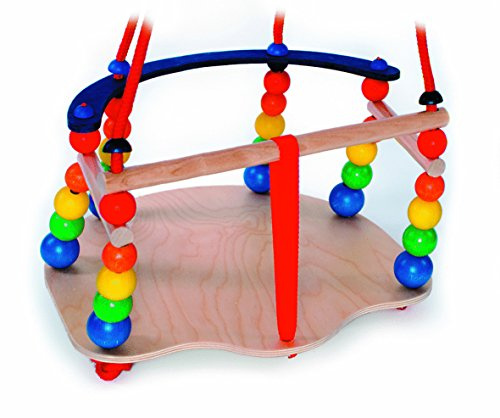 Rudolphs Schatzkiste Schaukelspielzeug Gitterschaukel mit Perlen bunt BxLxH 360x365x240mm NEU Schaukel Kinderschaukel Babyschaukel Schaukeln Schaukelgerüst Schwingen Kinderzimmer Einrichtung Dekoration Spielzeug