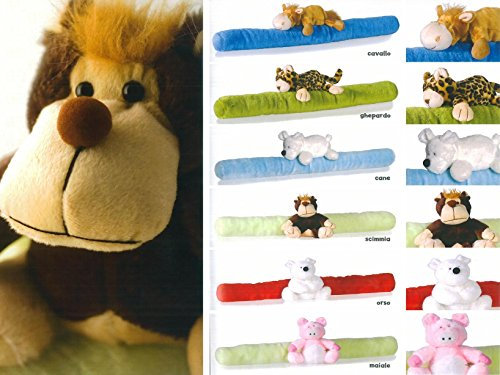 HOME 9531600 Set 6 Zugluftstopper Animals Assort Arredo und Complementi Casa