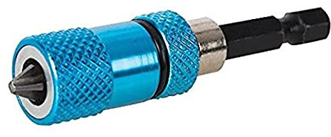 Silverline Tools 633646 - Portapuntas para placas de yeso (Vástago hexagonal 1/4), Multicolor