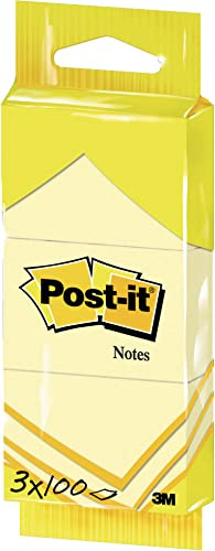 Post-it Notes 6810GB, 38 x 51 mm, gelb, 3 Blöcke à 100 Blatt