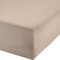 Erwin Müller Boxspringbett-Spannbettlaken Freising Elasthan-Jersey-Stretch - beige Größe 90x190 cm - 100x220 cm - dehnbar, antipilling, bügelfrei, Rundumgummi
