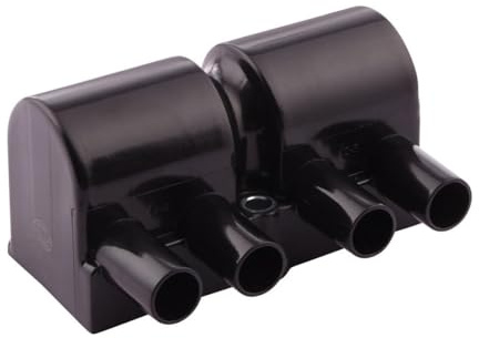 HELLA 5DA 193 175-581 Ignition Coil - 12 V - 4-Pin - Block Ignition Coil - Screwed