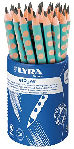 Lyra Groove Jumbo Graphitstift, türkis lackiert, RD36