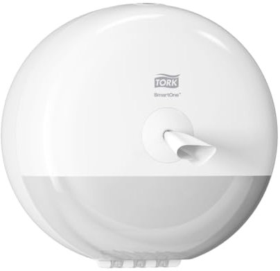 Tork SmartOne Distributeur murale Mini pour Papier Toilette Rouleau blanc T9, gamme Elevation, 681000
