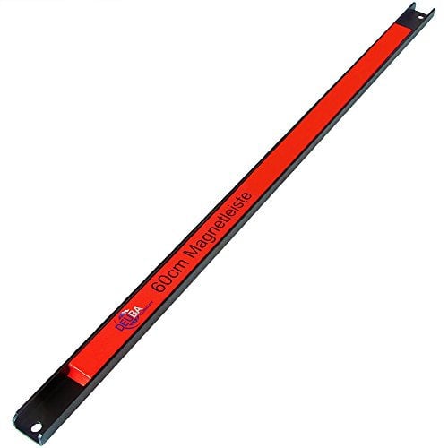 DEUBA® Magnetleiste 60cm 23kg Tragkraft Magnetisch Werkzeugleiste Werkzeughalter Werkzeugwand Werkstatt Werkzeug Organizer inkl. Montagematerial