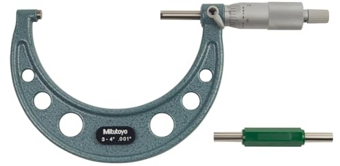 Mitutoyo 103-180 Werkstatt-Bügelmessschraube, 3-4 Zoll