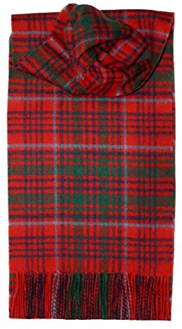 Grant Tartan Scarf Modern Lambswool