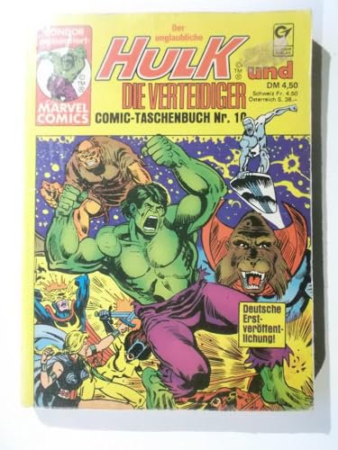 Der unglaubliche Hulk Comic-Taschenbuch 10 (mit Silver Surfer, Dynamic Defenders) und die Verteidiger, Condor Marvel Comics