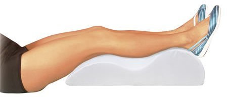 Foam Leg Raiser Cushion for Support & Comfort high density foam base, mememory