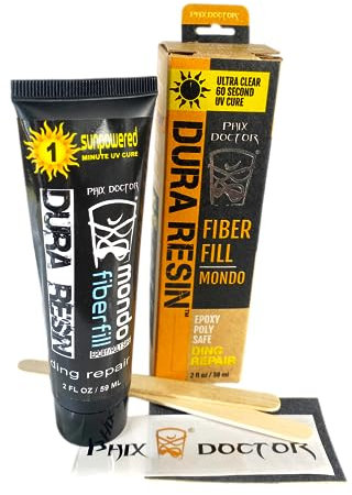 Phix Doctor 2016 Harte Rez Sunpowered Fibre Filled Surfboard Repair Solution 2.25oz PHD009
